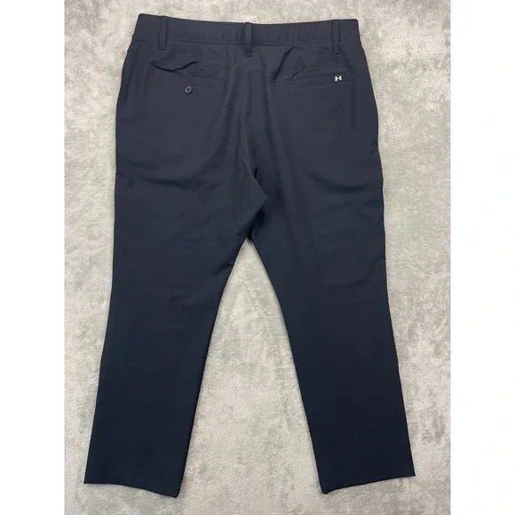 Under Armour Men's Performance Pants 38x30 Black Golf Stretch Outdoors - Picture 9 of 10